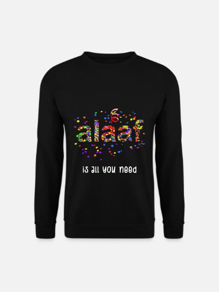 Alaaf Is All You Need Karneval Konfetti Kostüm Fun - Unisex Pullover - Schwarz