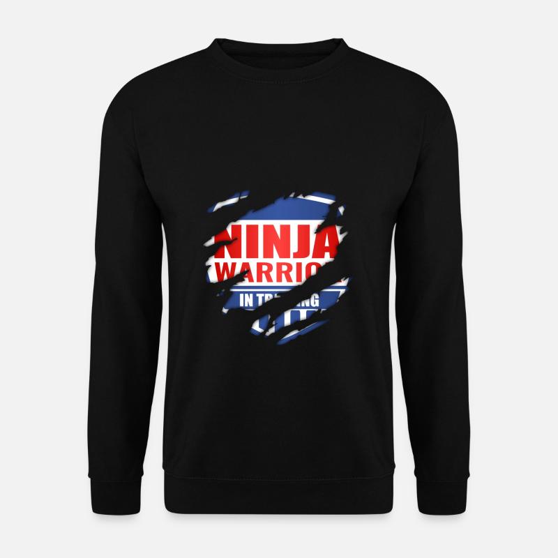 Ninja Warrior In Training - Unisex Sweatshirt - black