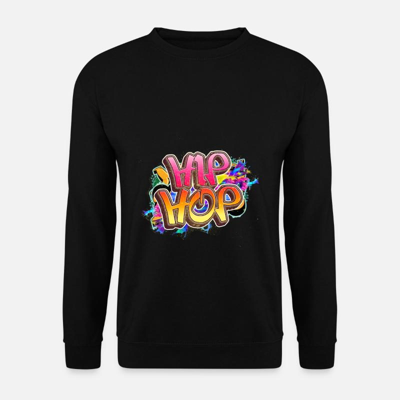 HipHop graffiti gift gift idea - Unisex Sweatshirt - black
