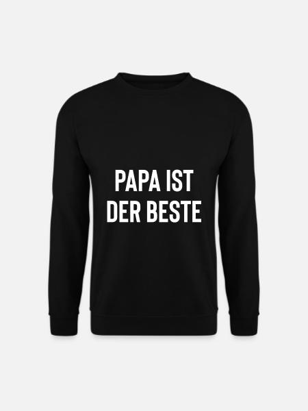 Bester Papa - Unisex Pullover - Schwarz