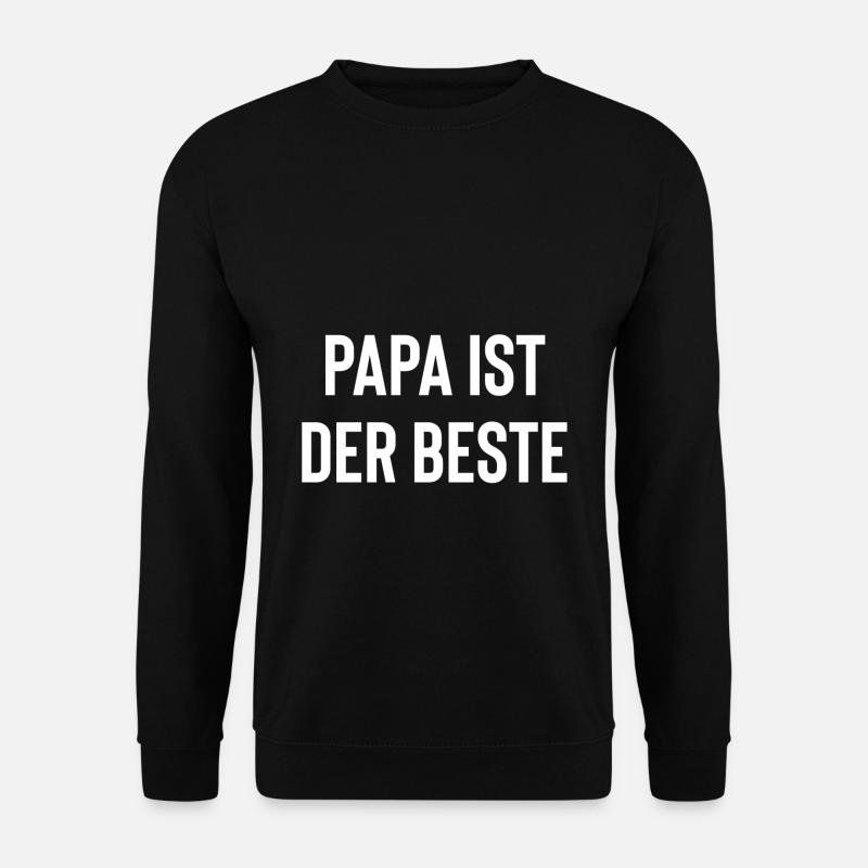 Bester Papa - Unisex Pullover - Schwarz