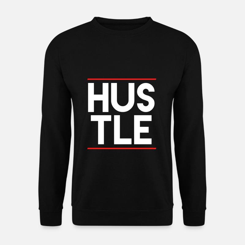 Hustle - Unisex Pullover - Schwarz
