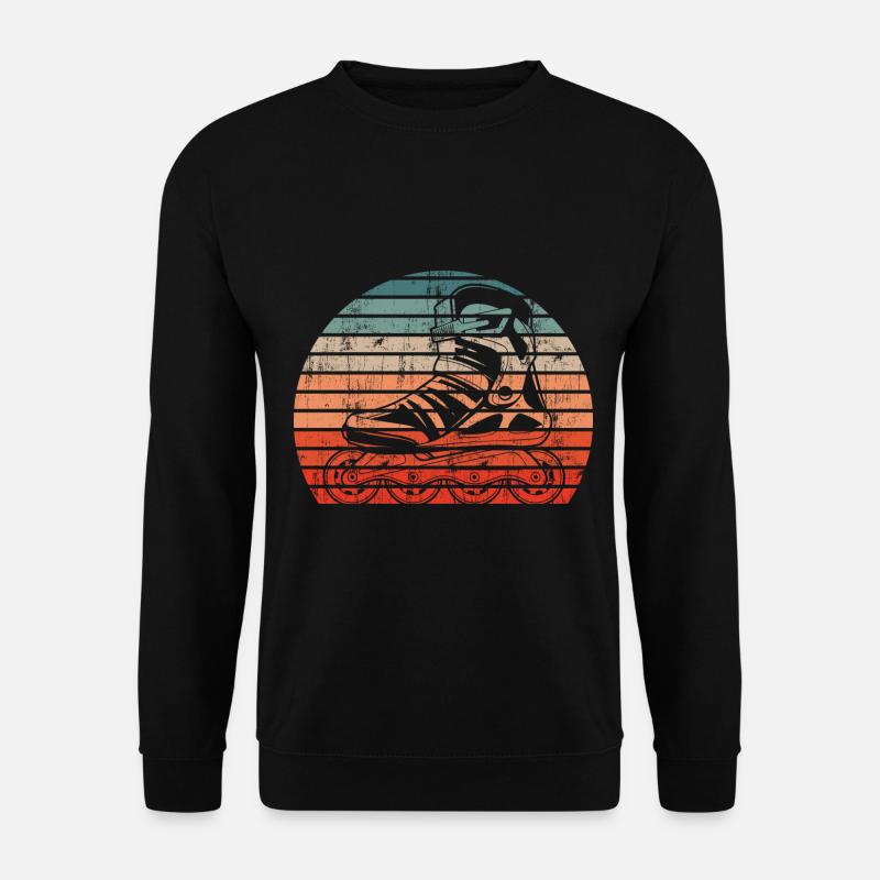 Rollschuhe Laufen Roller Skates - Unisex Pullover - Schwarz