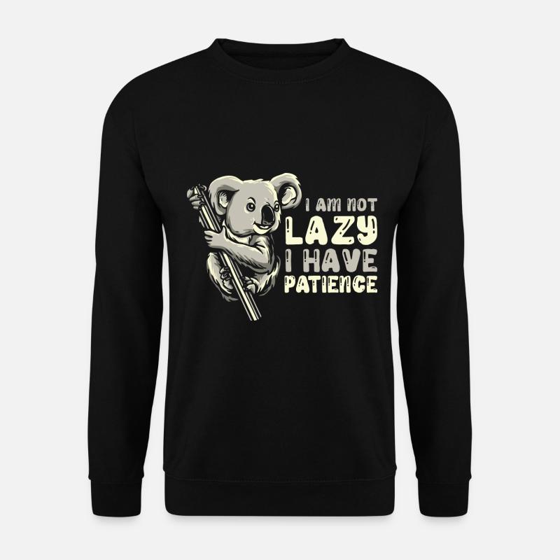 Koala Koalabär - Unisex Pullover - Schwarz