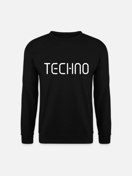 Techno - Unisex Sweatshirt - black