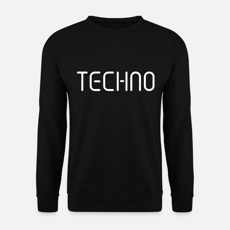 Techno - Unisex Sweatshirt - black