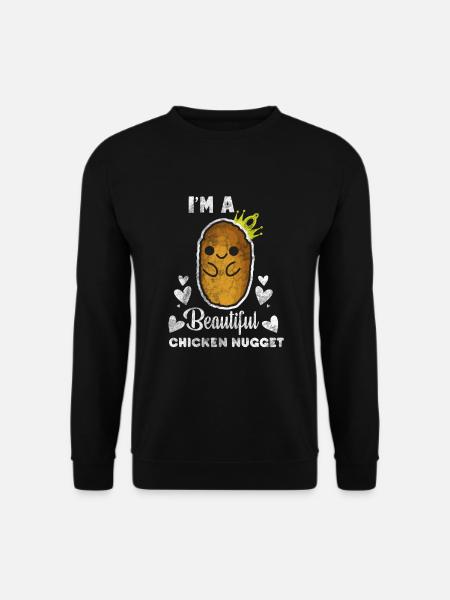Chicken nugget - Unisex Sweatshirt - black