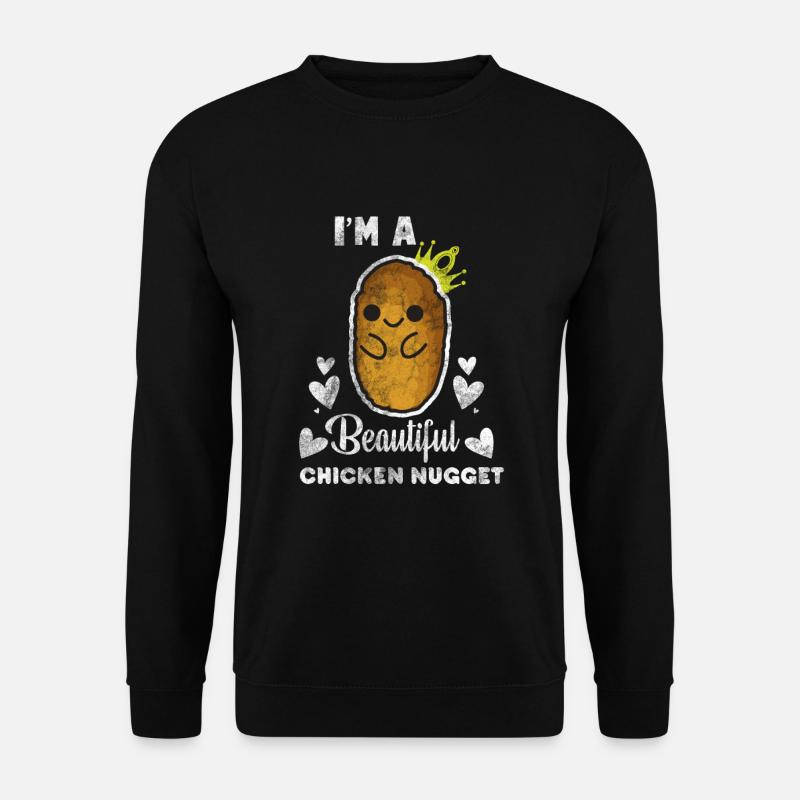 Chicken nugget - Unisex Sweatshirt - black