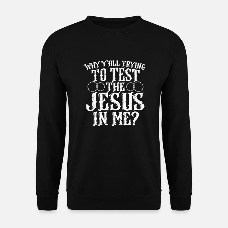 Jésus - Sweat-shirt Unisexe - noir