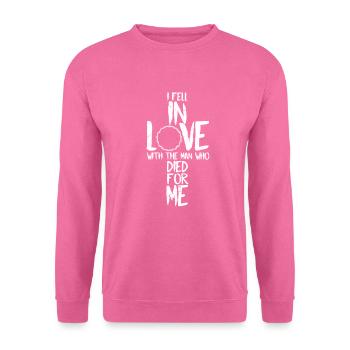 Jesus - Unisex Pullover - Pink - Vorne