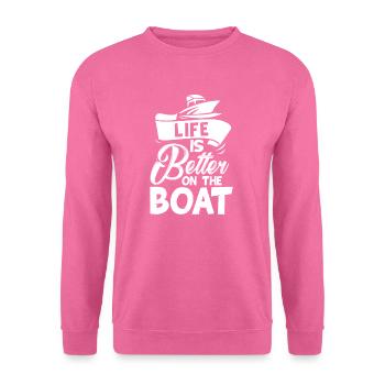 Boot - Unisex Pullover - Pink - Vorne