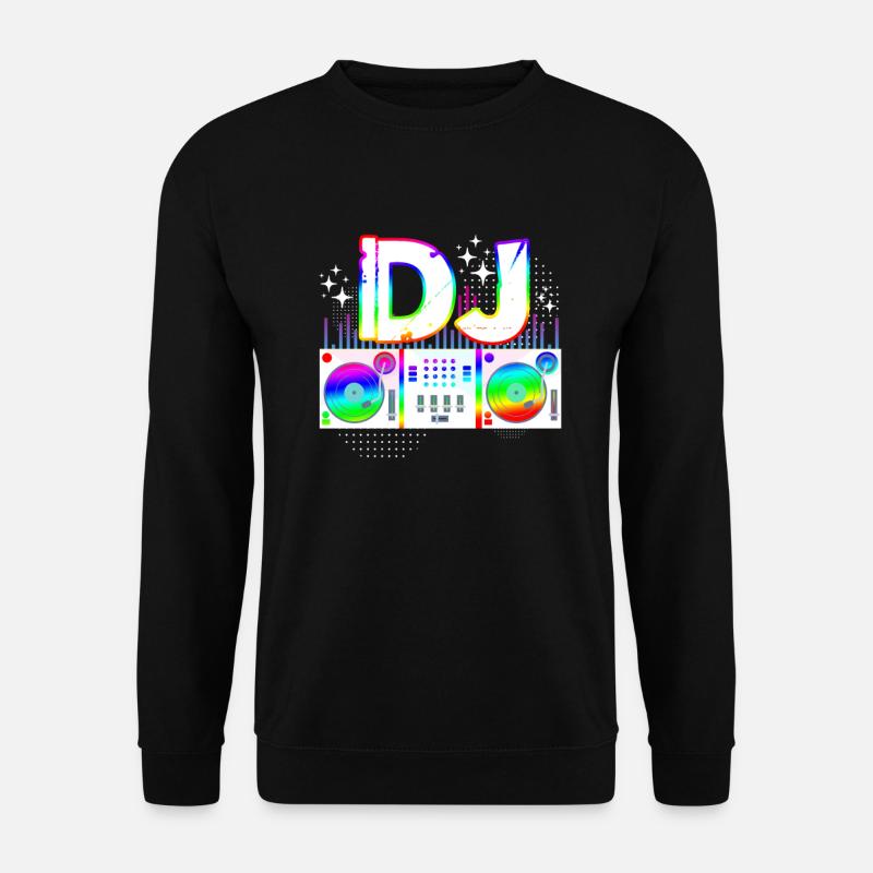 DJ - Sweat-shirt Unisexe - noir