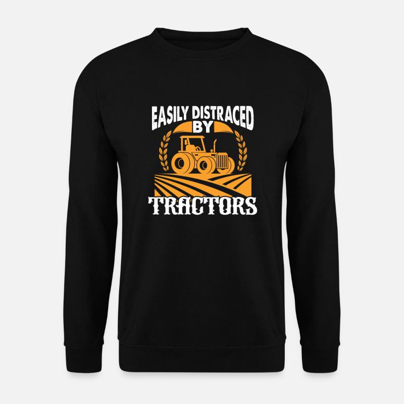 tractor - Unisex Sweatshirt - black