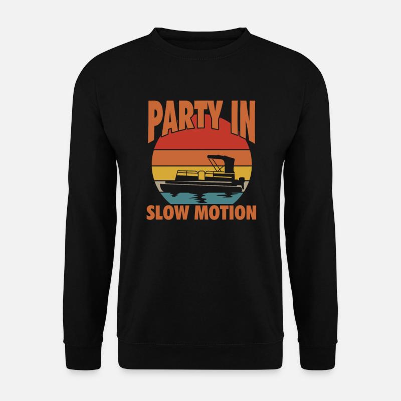 Soirée ponton - Sweat-shirt Unisexe - noir