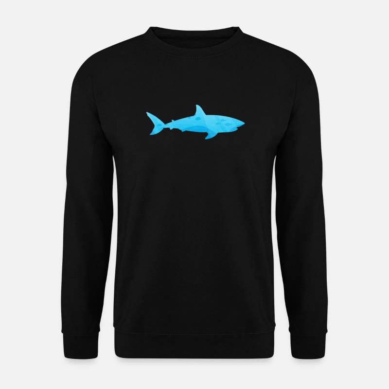 requin - Sweat-shirt Unisexe - noir