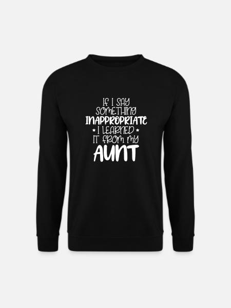 aunt - Unisex Sweatshirt - black