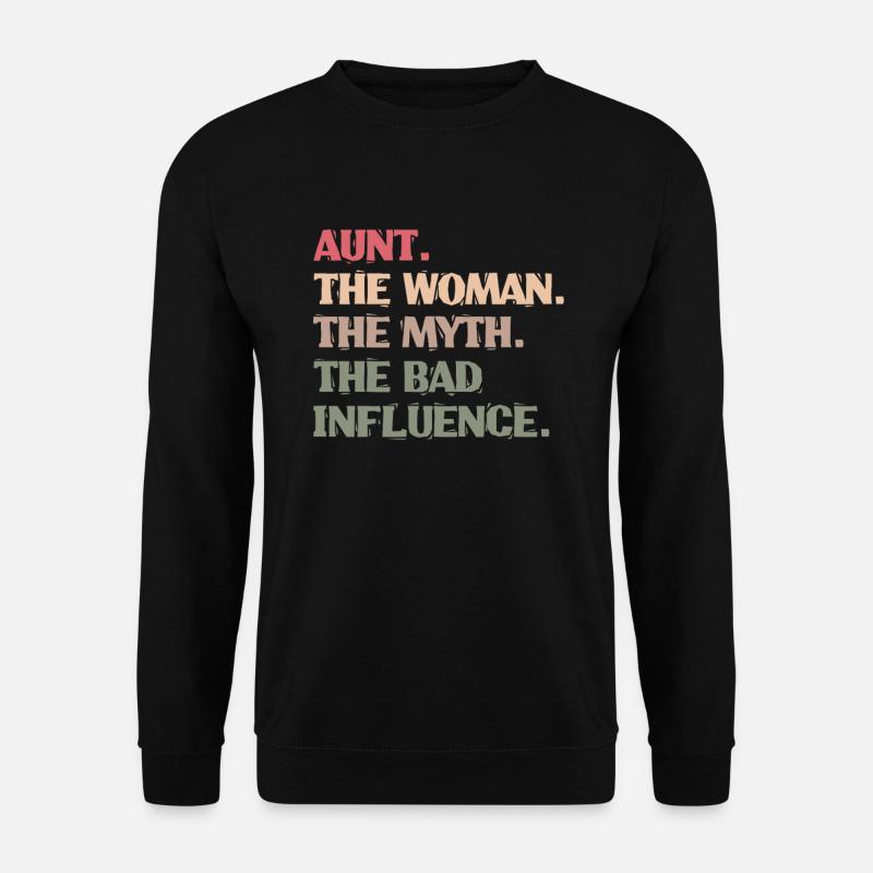 aunt - Unisex Sweatshirt - black