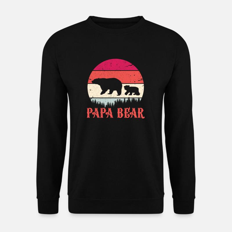 Daddy Bear - Unisex Sweatshirt - black