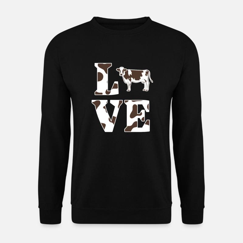 cow - Unisex Sweatshirt - black