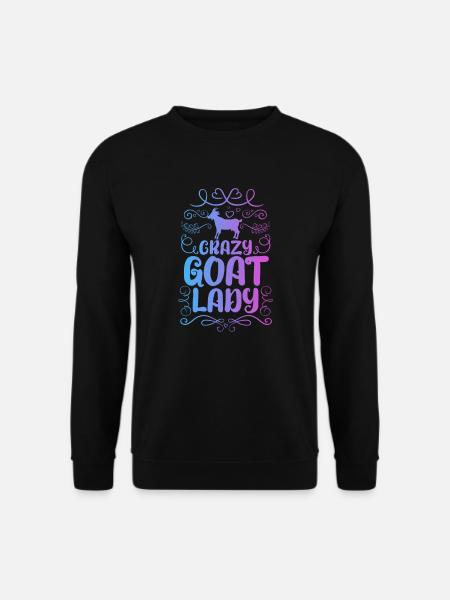 Ziege - Unisex Pullover - Schwarz