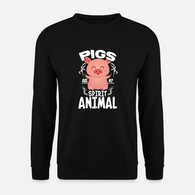 pig - Unisex Sweatshirt - black