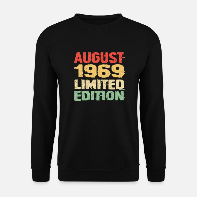 August 1969 - Unisex Pullover - Schwarz