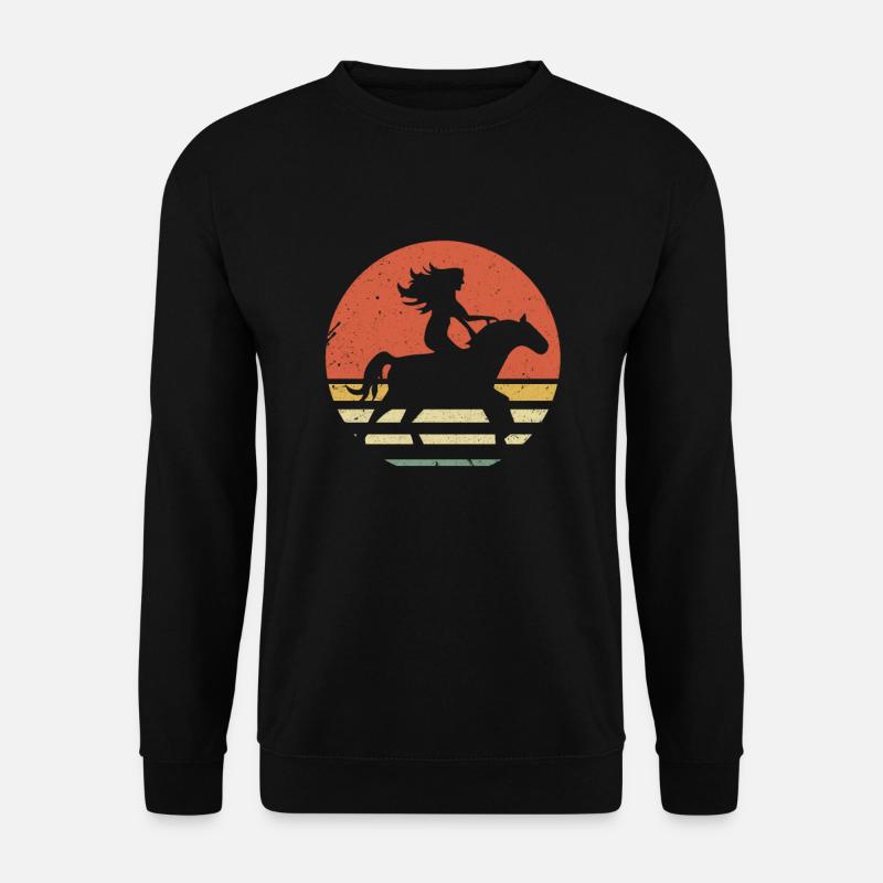 Reiterin - Unisex Pullover - Schwarz