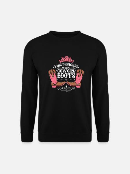Rider Western - Unisex Sweatshirt - black