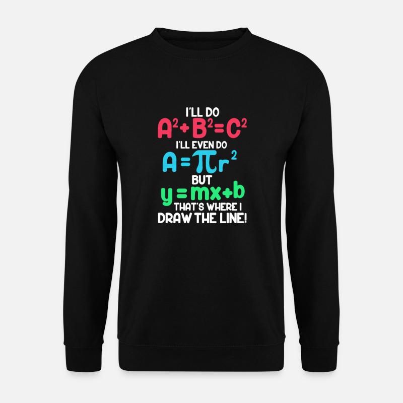 maths - Unisex Sweatshirt - black