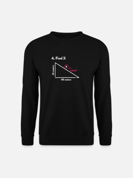 Mathe - Unisex Pullover - Schwarz