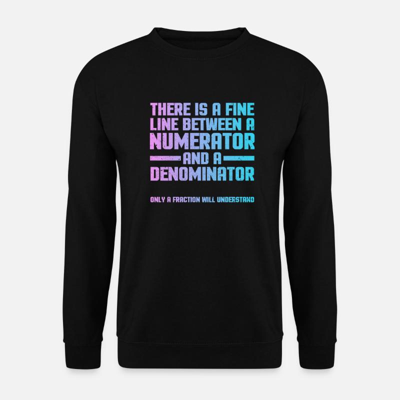 maths - Unisex Sweatshirt - black
