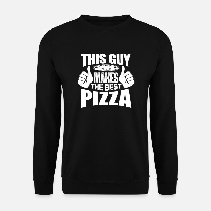 Pizza - Unisex Pullover - Schwarz