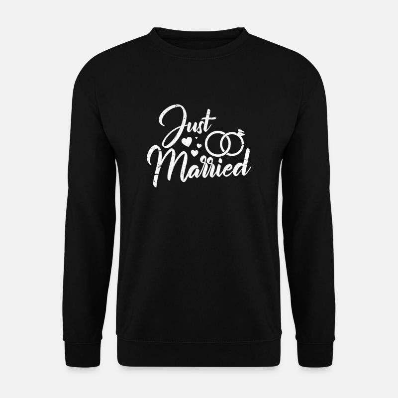 wedding - Unisex Sweatshirt - black