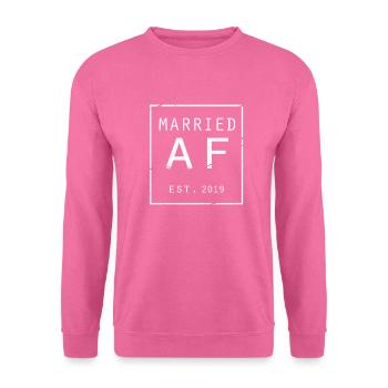 wedding - Unisex Sweatshirt - pink - Front