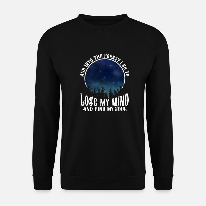 forêt - Sweat-shirt Unisexe - noir