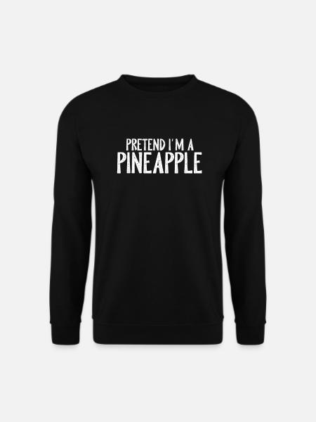 ananas - Sweat-shirt Unisexe - noir