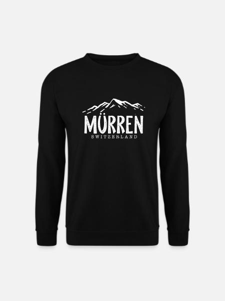 Mürren - Unisex Pullover - Schwarz