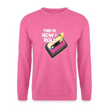 90er Jahre - Unisex Pullover - Pink - Vorne