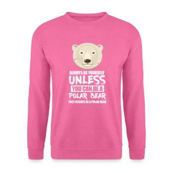 Eisbär - Unisex Pullover - Pink - Vorne