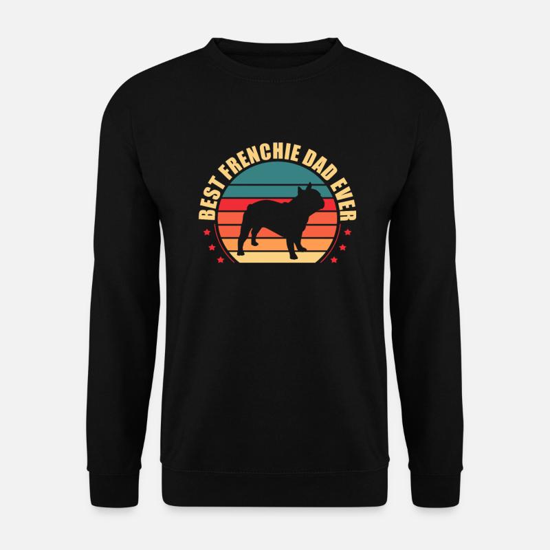 French bulldog - Unisex Sweatshirt - black