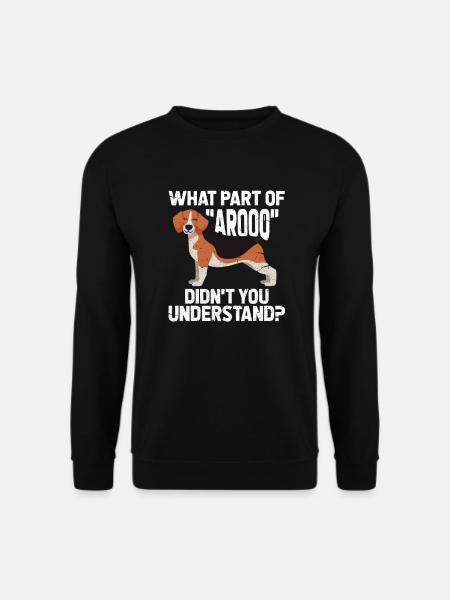beagle - Unisex Sweatshirt - black