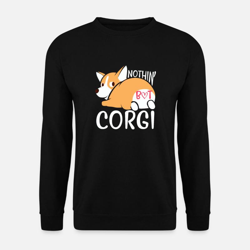 Corgi - Sweat-shirt Unisexe - noir