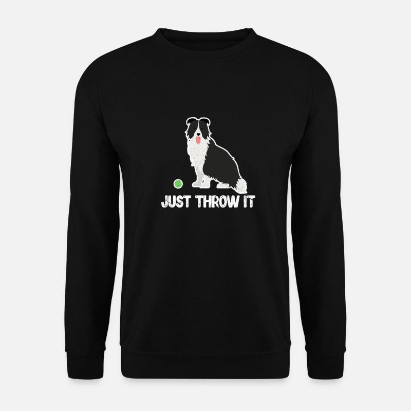 Border Collie - Unisex Pullover - Schwarz