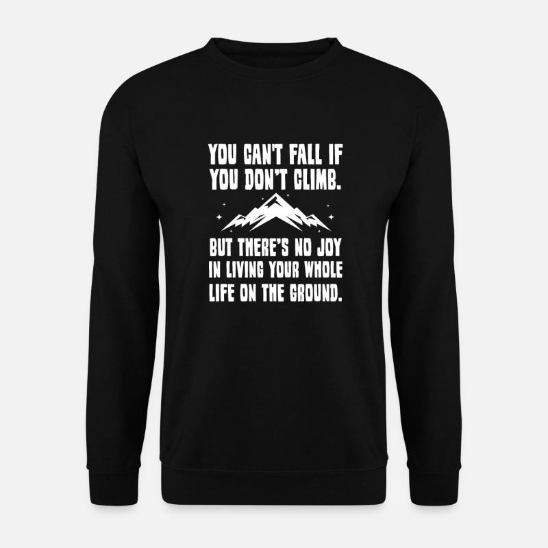 Kletterer - Unisex Pullover - Schwarz