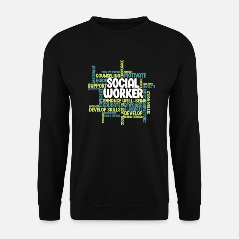 Social worker - Unisex Sweatshirt - black