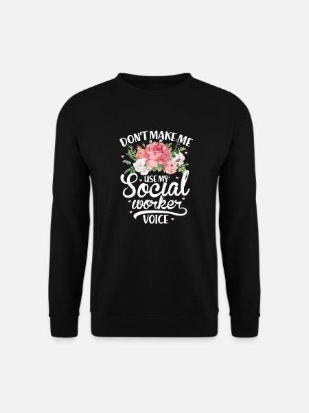 Sozialarbeiter - Unisex Pullover - Schwarz