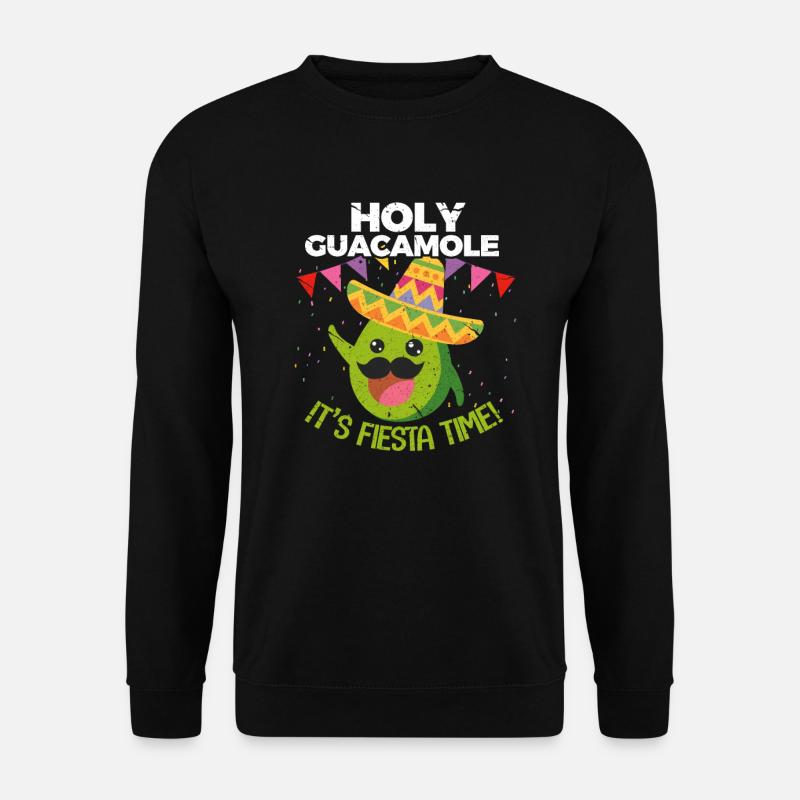 Avocado Mexiko - Unisex Pullover - Schwarz