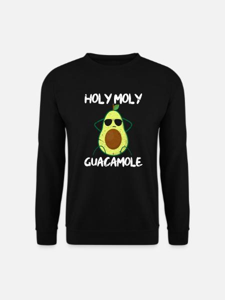 Avocado - Unisex Pullover - Schwarz