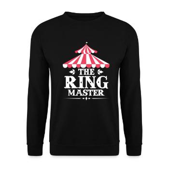 Circus - Unisex Sweatshirt - black - Front - Alina (178cm) & Michal (187cm)