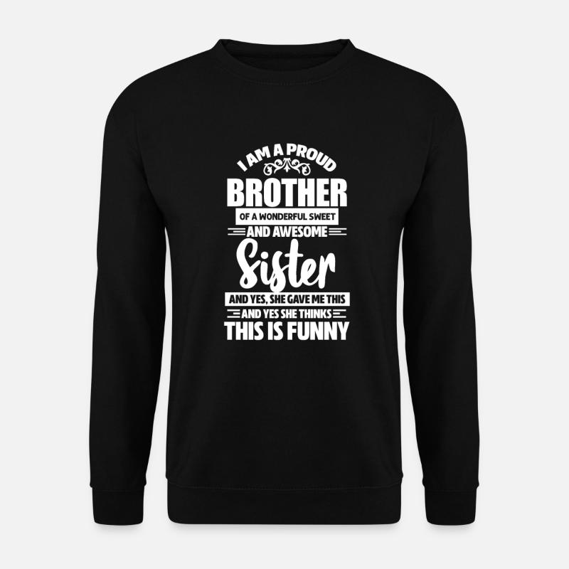 Bruder - Unisex Pullover - Schwarz